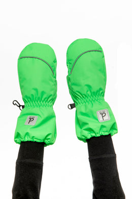 Play Winter Mittens Vibrant Green - J10XM202_03990