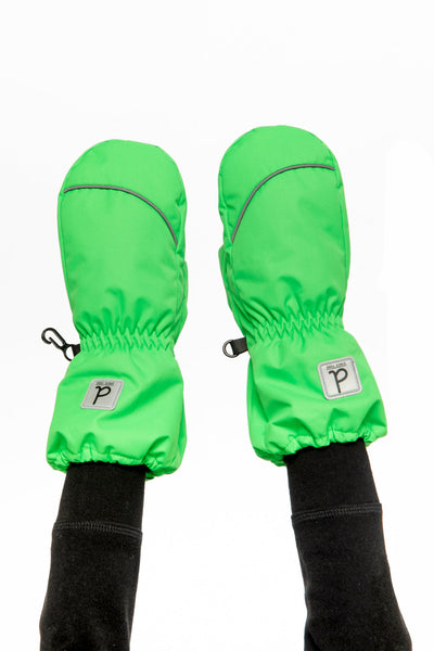 Play Winter Mittens Vibrant Green - J10XM202_03990