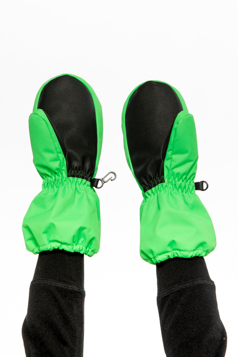 Play Winter Mittens Vibrant Green - J10XM202_03990