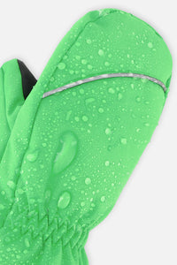 Play Winter Mittens Vibrant Green - J10XM202_03990