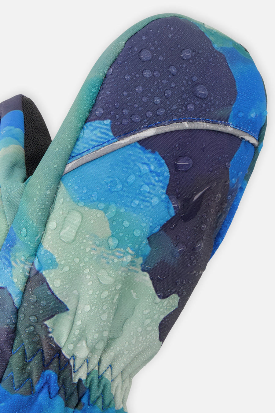 Play Winter Mittens Blue Camouflage - J10XM202_1J055