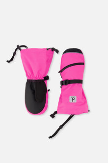 Teknik Winter Mittens Bright Pink - J10XM203_06990