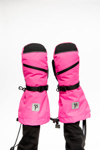 Teknik Winterhandschuhe leuchtend pink