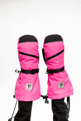 Teknik Winterhandschuhe leuchtend pink