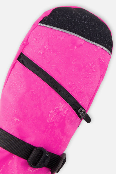 Teknik Winter Mittens Bright Pink - J10XM203_06990