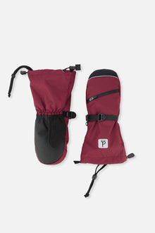 Teknik Winter Mittens Burgundy - J10XM203_07610