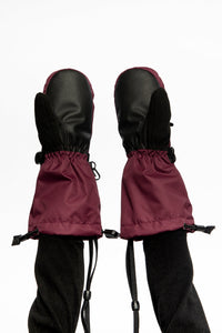 Teknik Winter Mittens Burgundy - J10XM203_07610