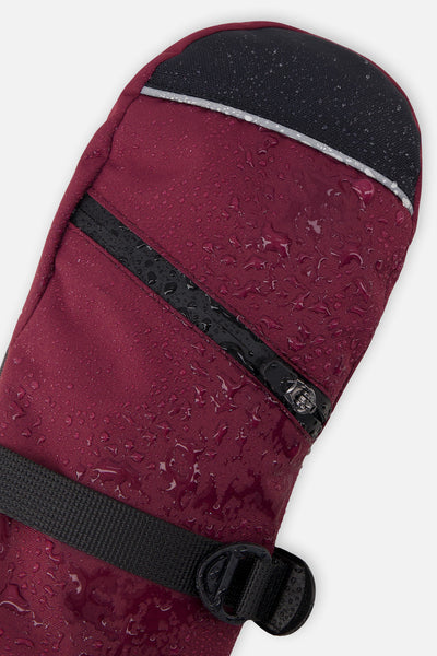 Teknik Winter Mittens Burgundy - J10XM203_07610
