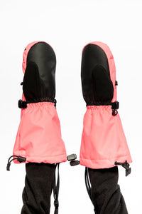 Teknik Winter Mittens Neon Coral - J10XM203_08001