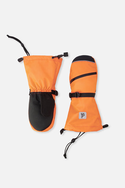 Teknik Winter Mittens Bright Orange - J10XM203_08950