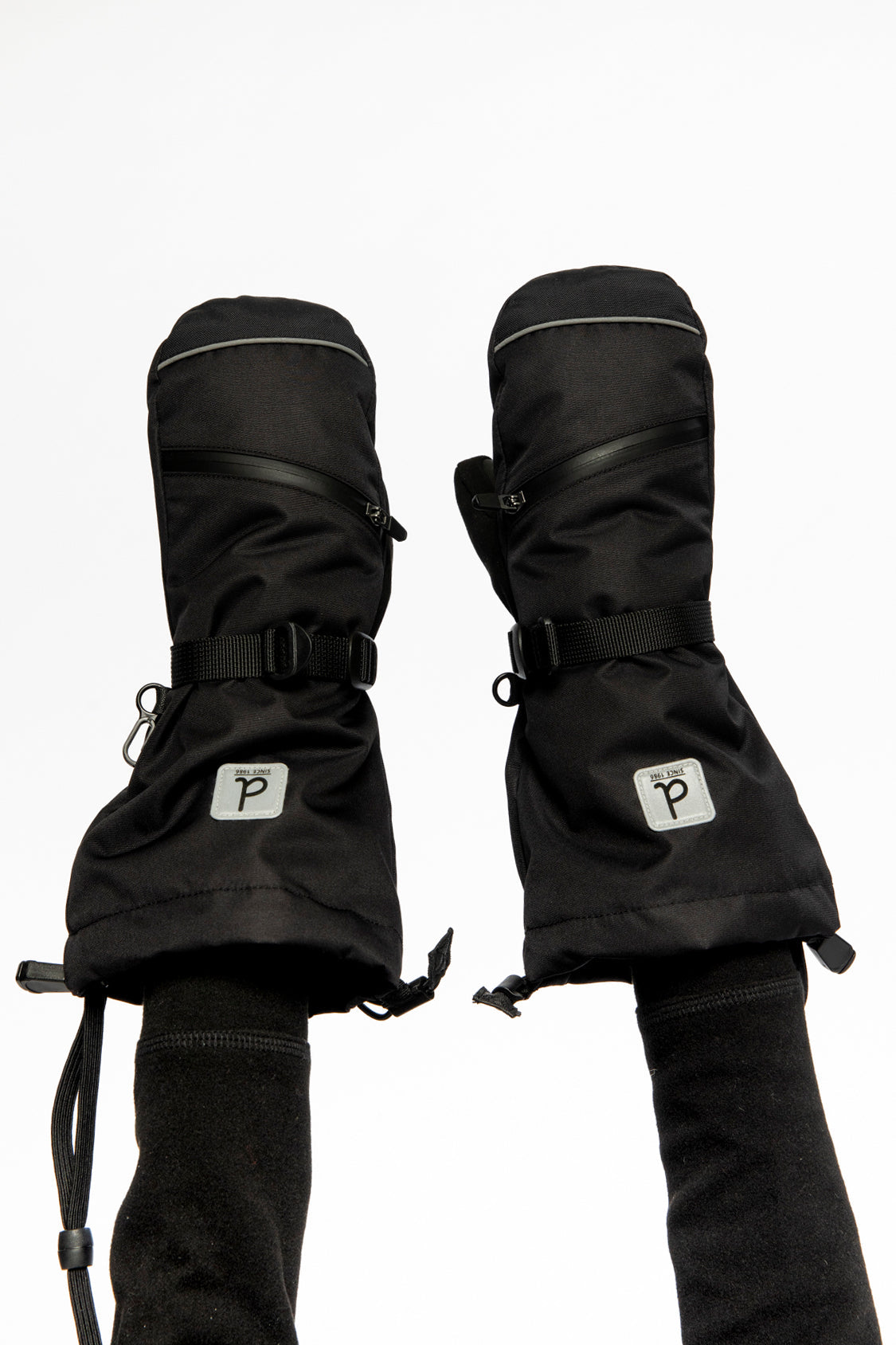 Teknik Winter Mittens Black - J10XM203_09990