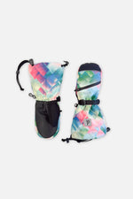 Mitaines d'hiver TEKNIK multicolore à losanges