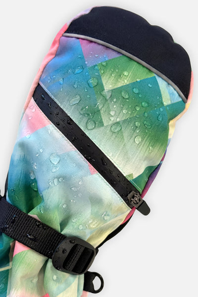 Mitaines d'hiver TEKNIK multicolore à losanges