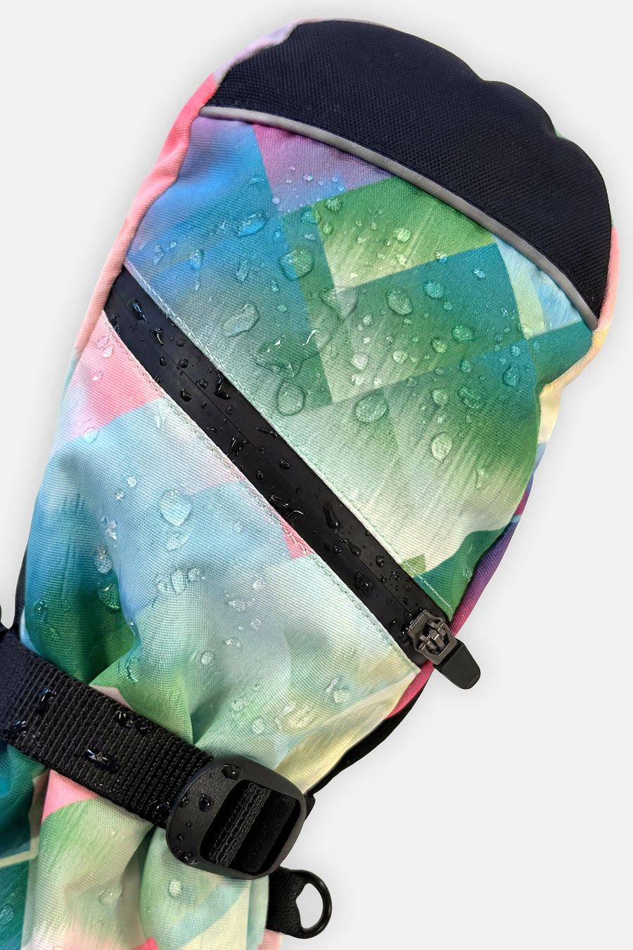 Mitaines d'hiver TEKNIK multicolore à losanges