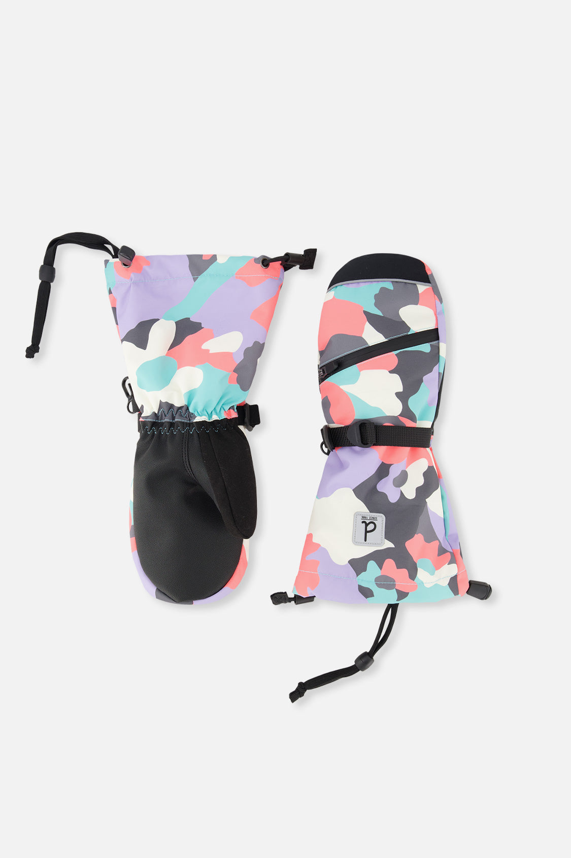 Teknik Winter Mittens Coral Camouflage - J10XM203_1J031