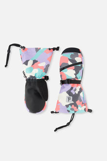 Teknik Winter Mittens Coral Camouflage - J10XM203_1J031