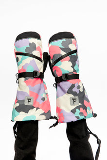 Teknik Winter Mittens Coral Camouflage - J10XM203_1J031