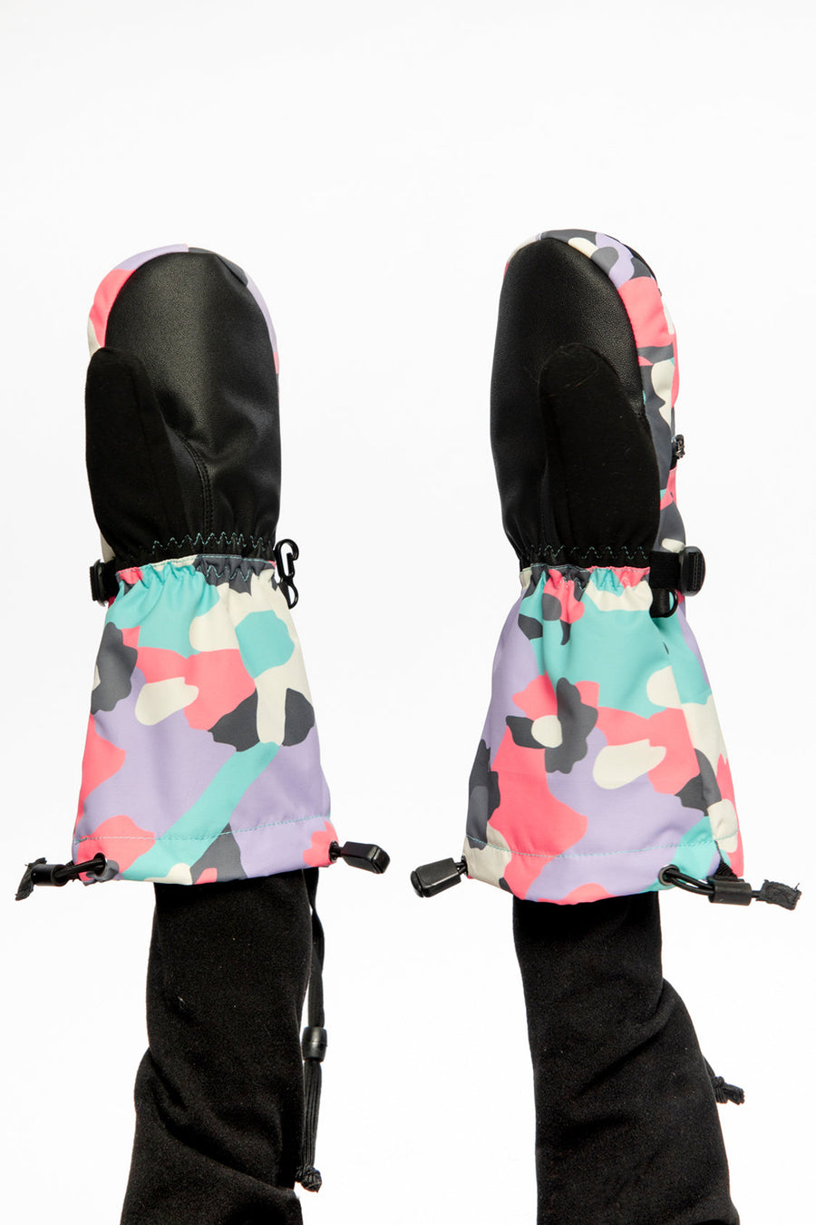 Teknik Winter Mittens Coral Camouflage - J10XM203_1J031