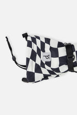 Teknik Winter Mittens White Checkered Print - J10XM203_1J059