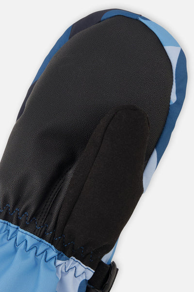 Teknik Winter Mittens Blue And Red Camouflage - J10XM203_1J060