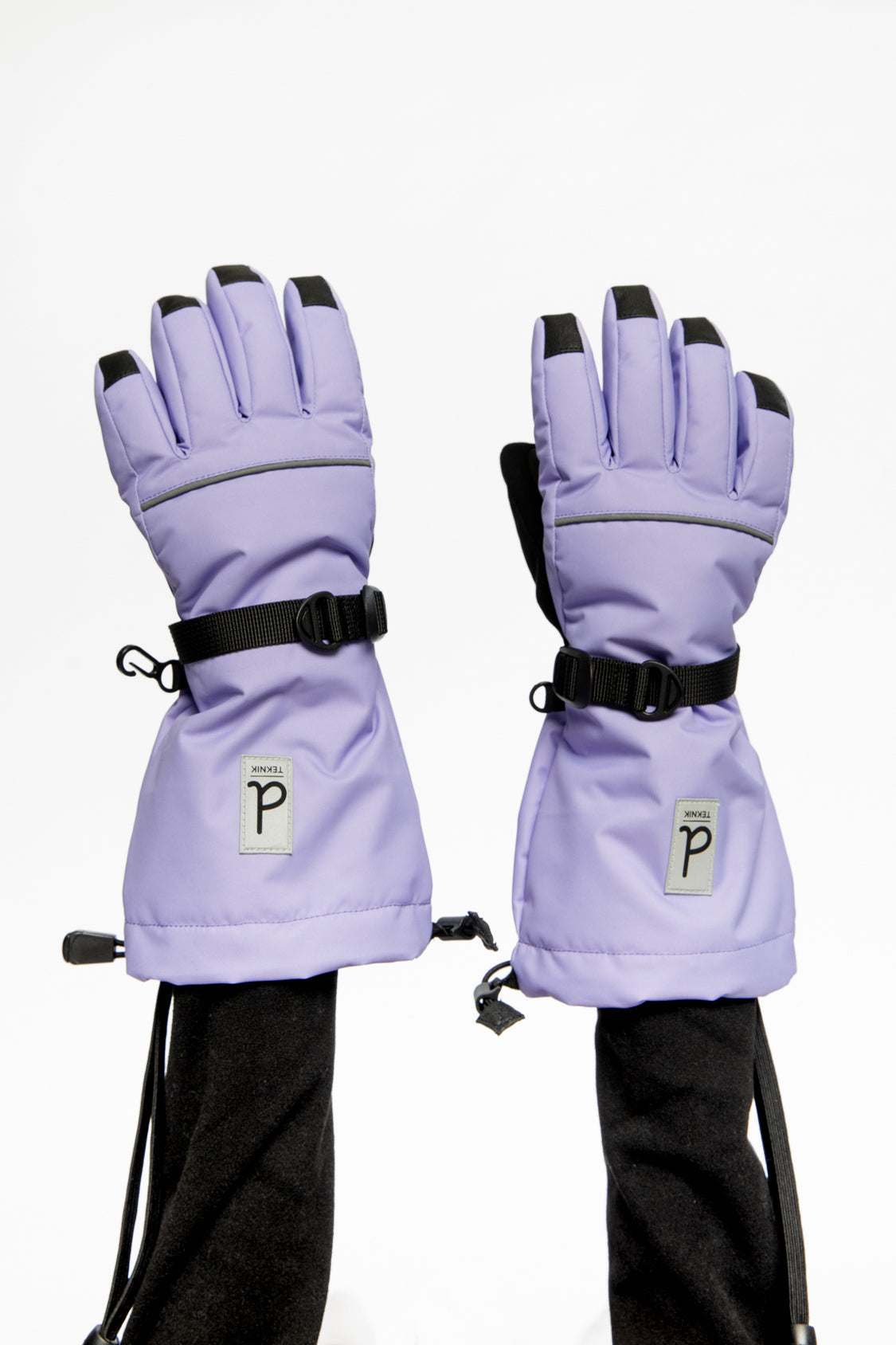 Teknik Winter Gloves Violet - J10XM204_05130