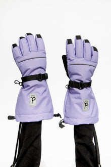 Teknik Winter Gloves Violet - J10XM204_05130