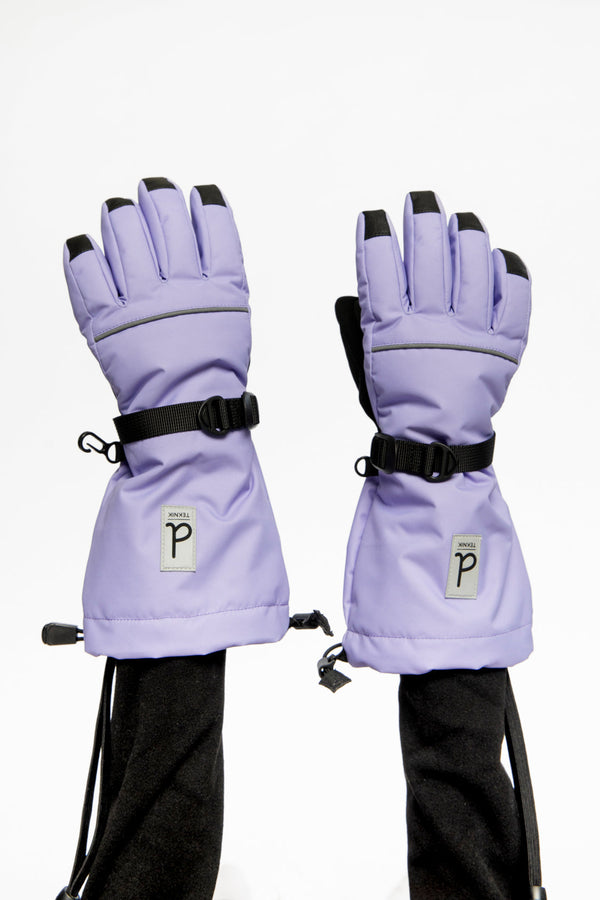 Teknik Winter Gloves Violet - J10XM204_05130