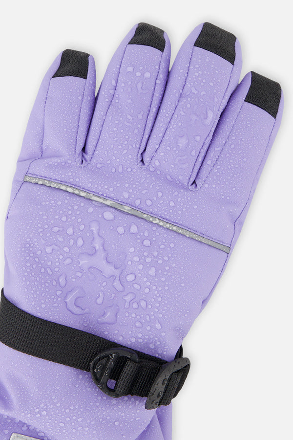 Teknik Winter Gloves Violet - J10XM204_05130