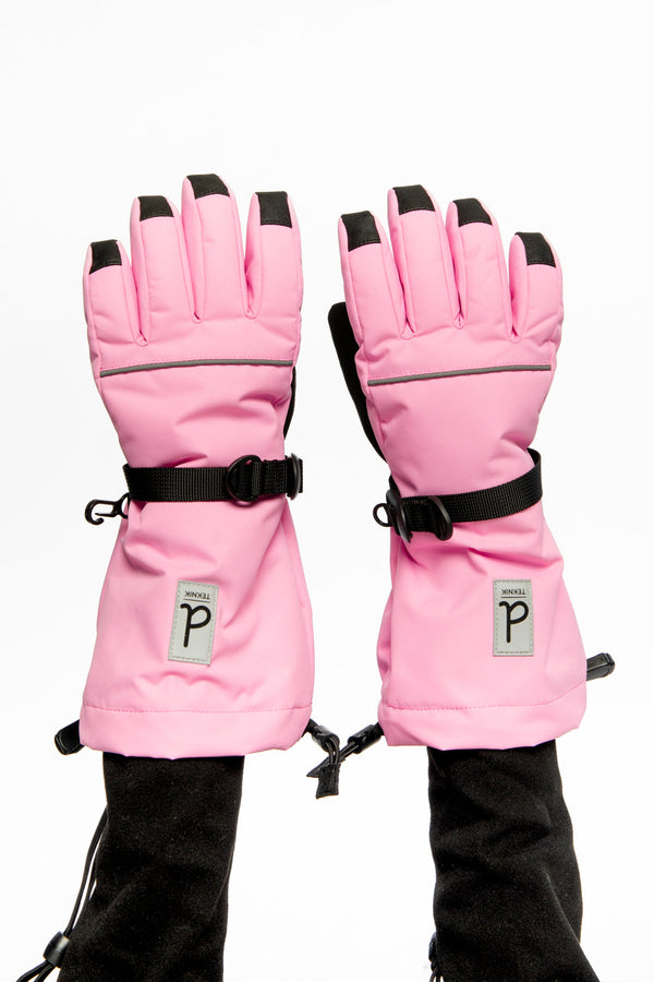 Teknik Winter Gloves Pink - J10XM204_06240