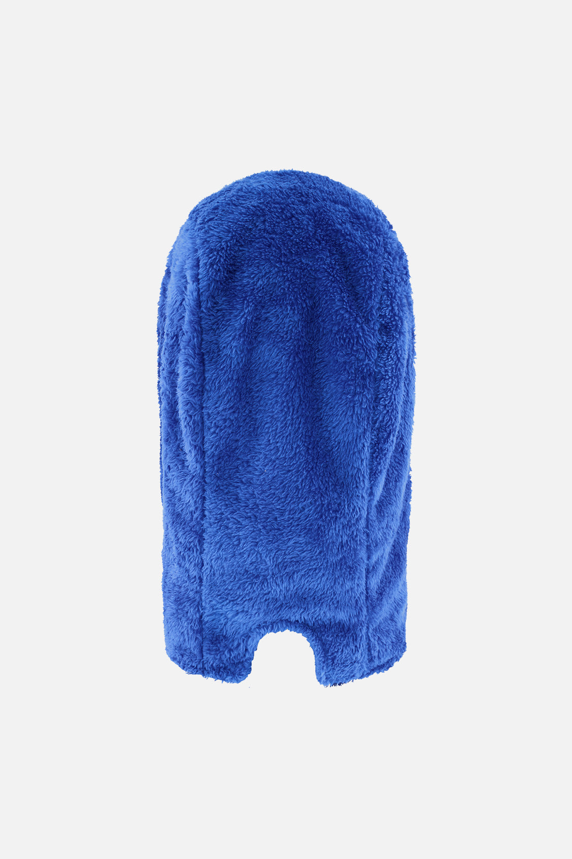 Cagoule en peluche bleu