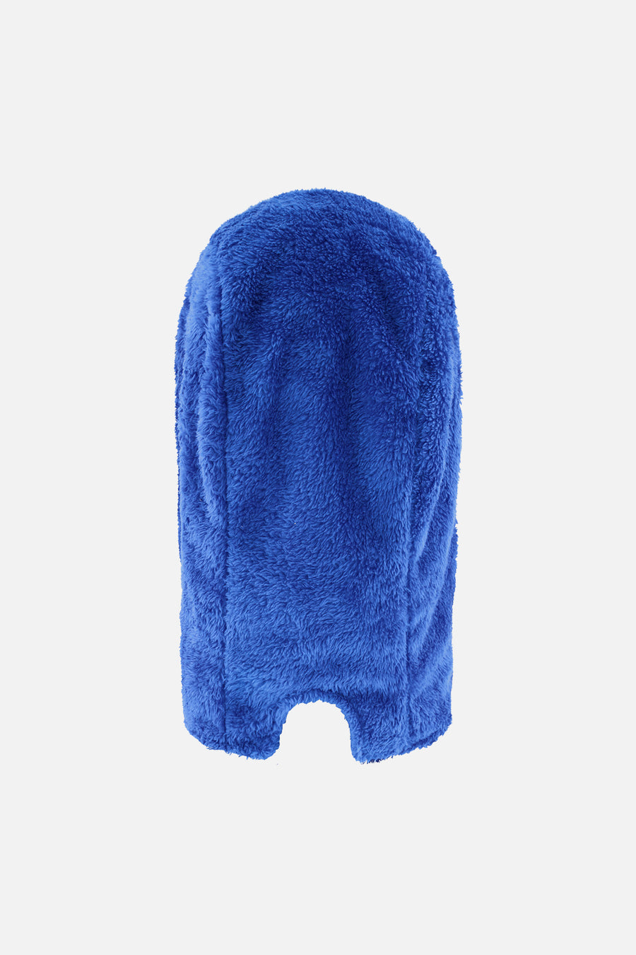 Cagoule en peluche bleu
