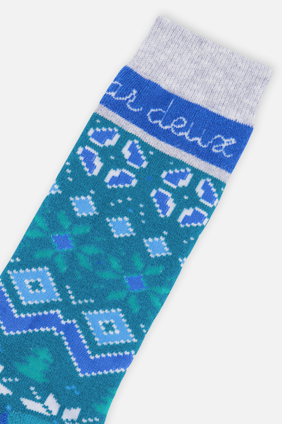 Ski Socks Dark Turquoise