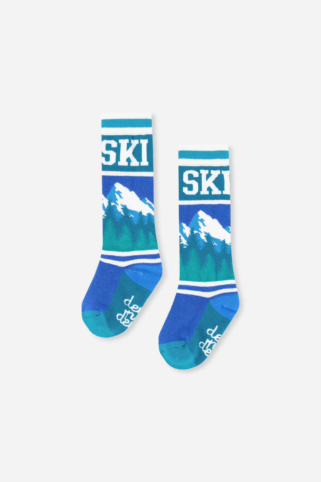 Baby-Skisocken Dunkelblau