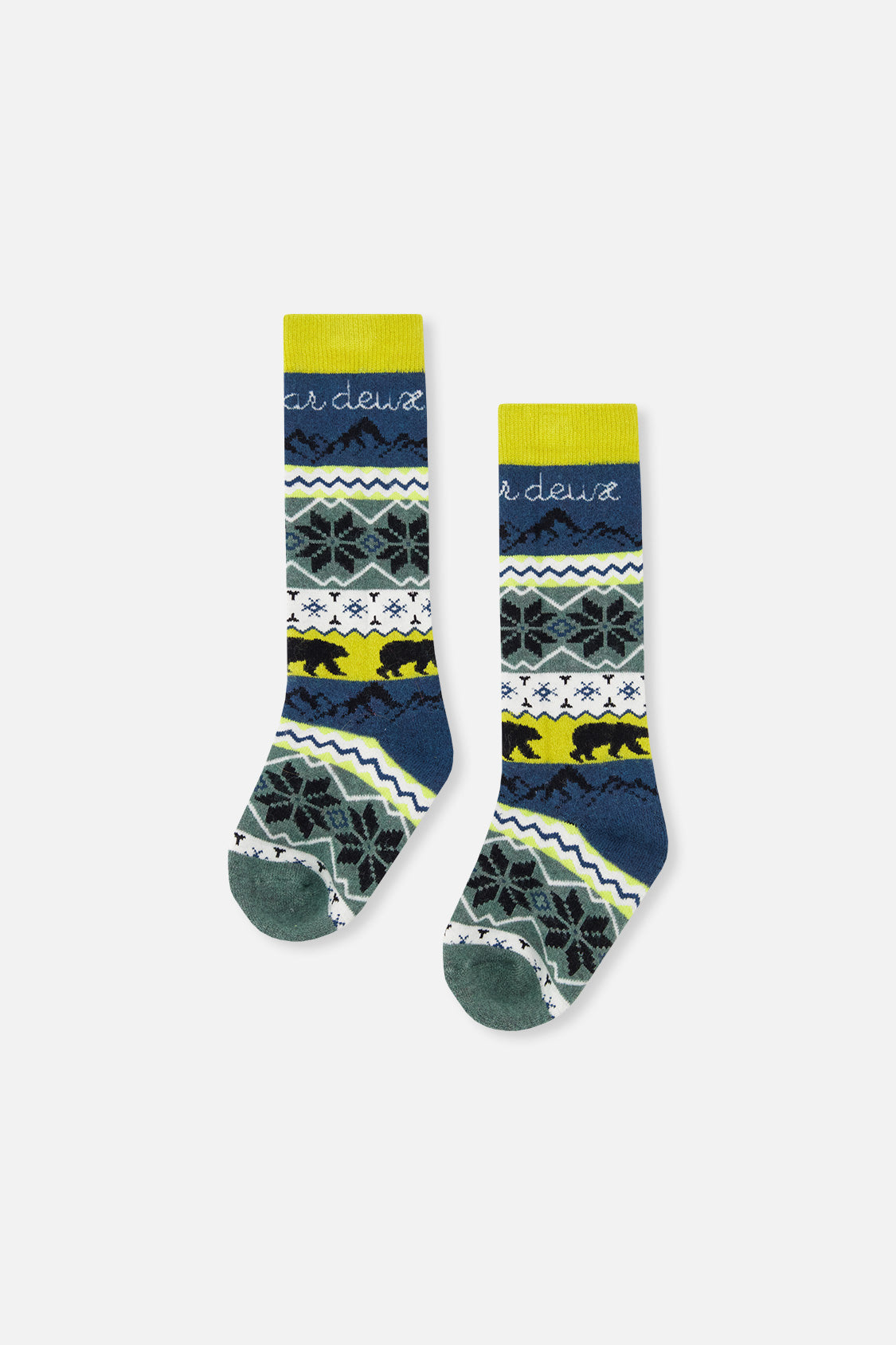 Baby Ski Socks Navy Blue - J10XSB_04002