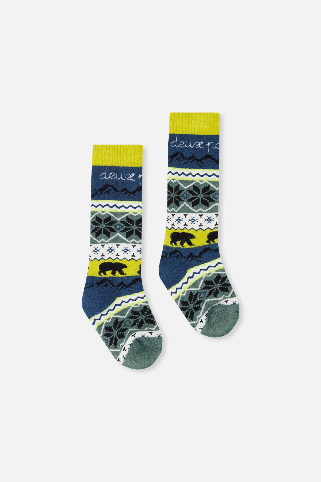 Baby Ski Socks Navy Blue - J10XSB_04002