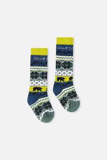 Baby Ski Socks Navy Blue - J10XSB_04002