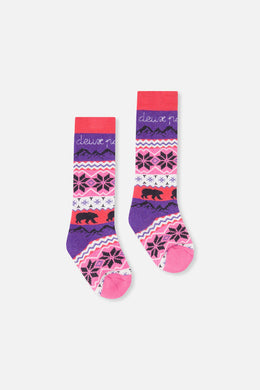 Baby Ski Socks Pink - J10XSB_06240