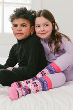 Ski Socks Pink - J10XS_06240