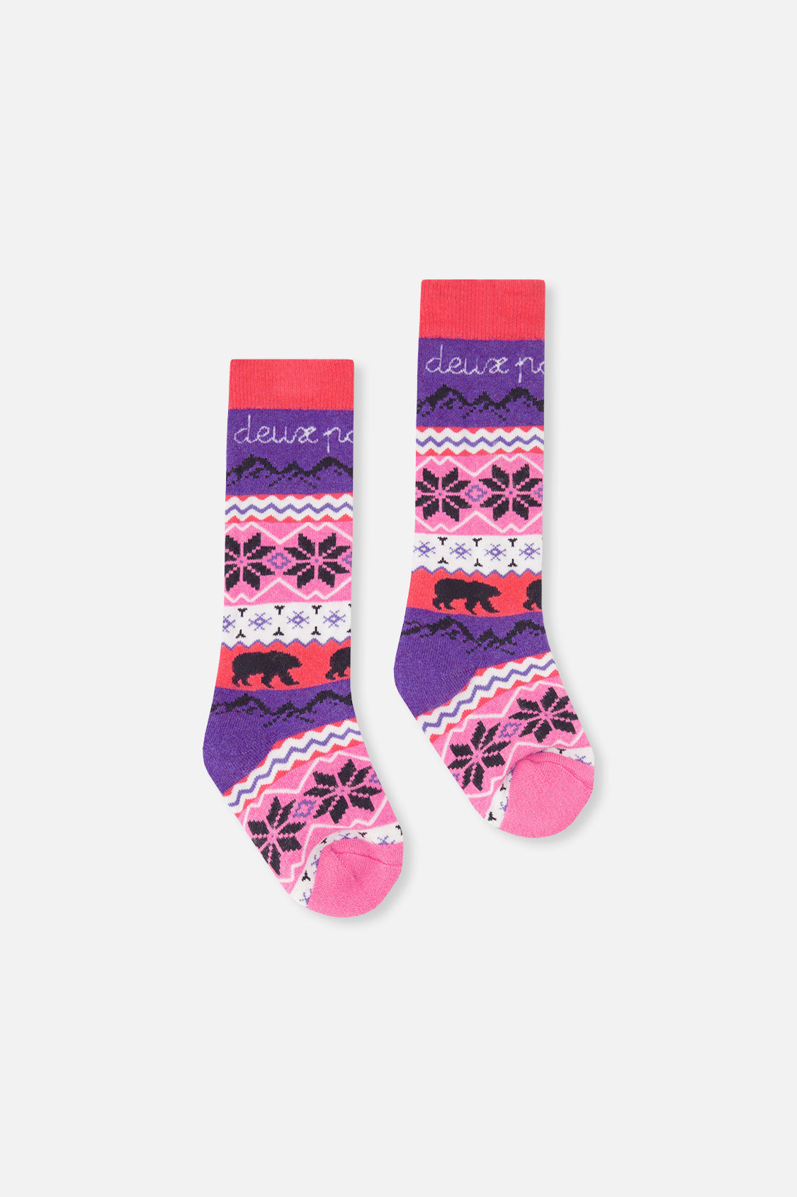 Ski Socks Pink - J10XS_06240