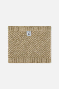 Winter Knit Neckwarmer Taupe - J10XT2_01870