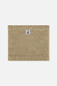 Winter Knit Neckwarmer Taupe - J10XT2_01870