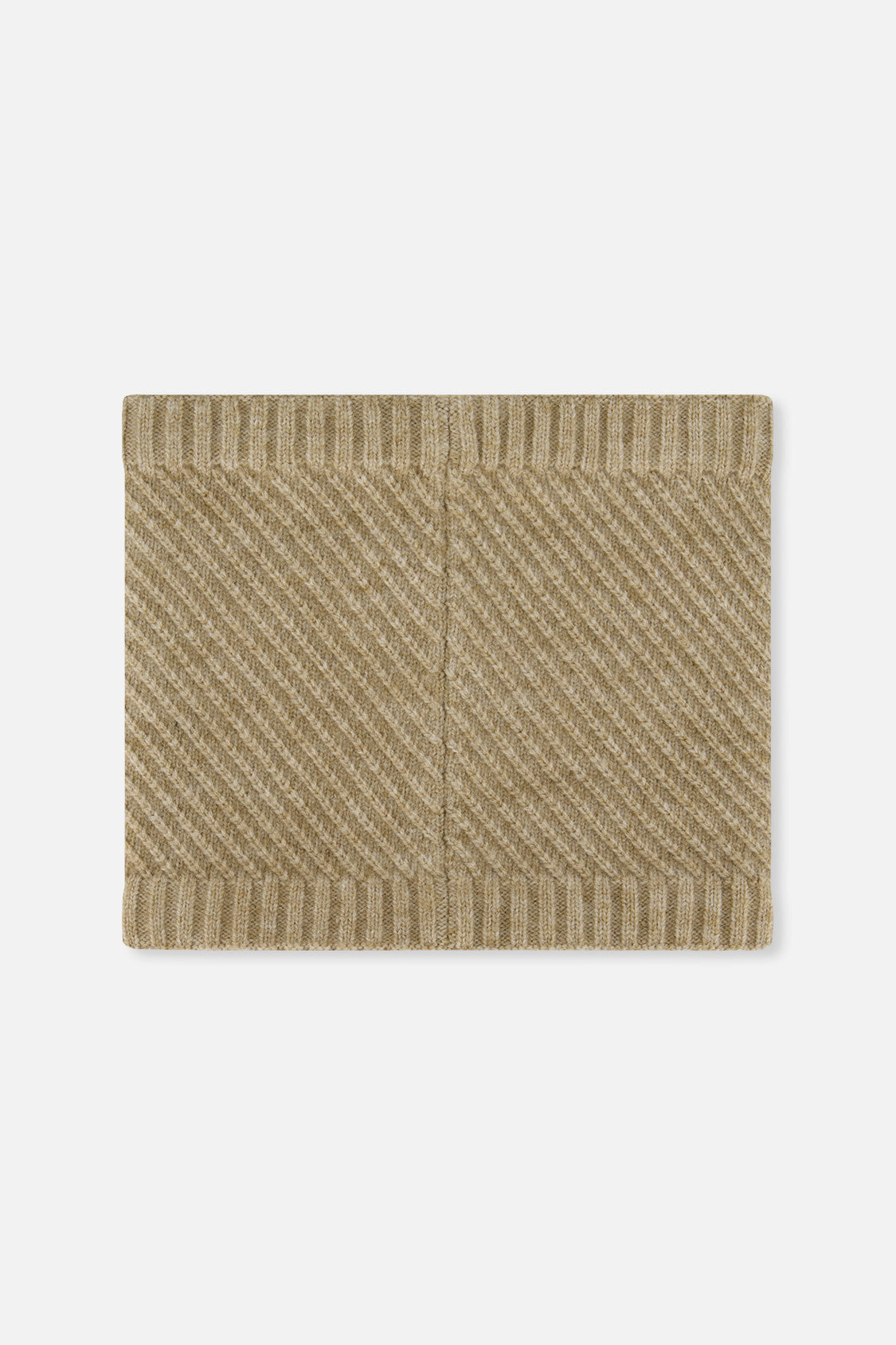 Winter Knit Neckwarmer Taupe - J10XT2_01870