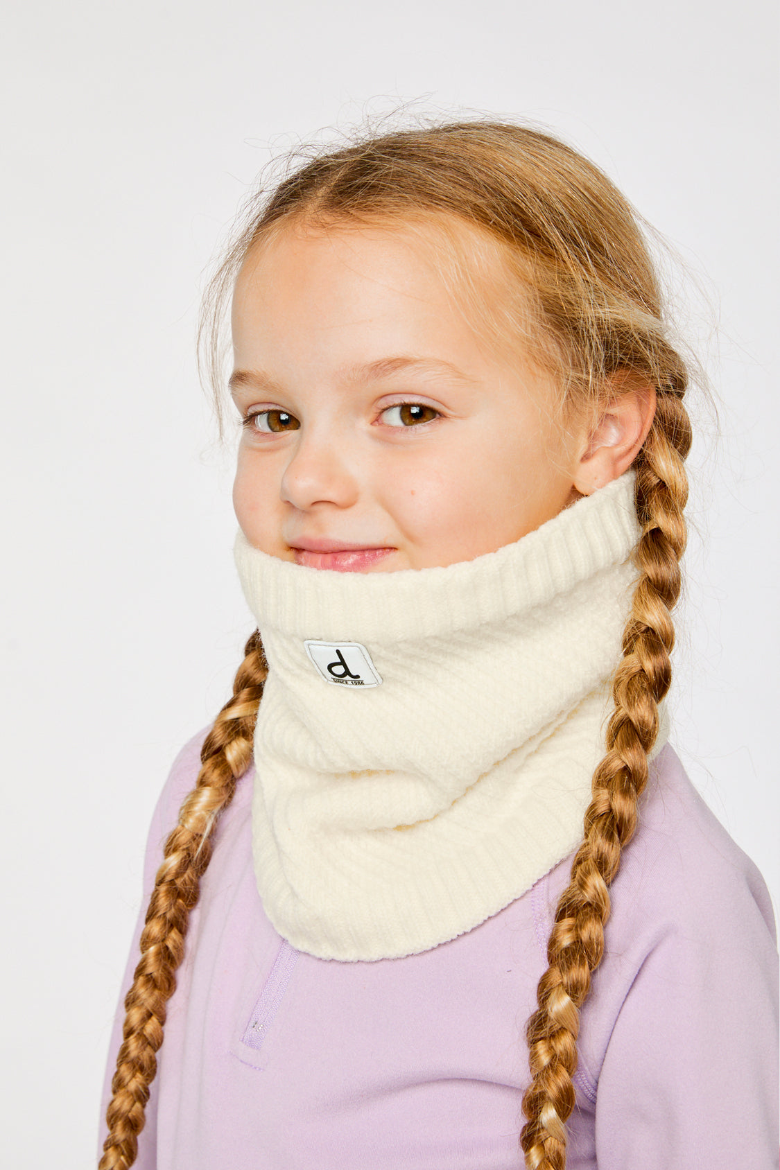 Winter Knit Neckwarmer Off-White - J10XT2_01880