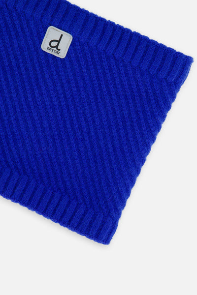 Winter Knit Neckwarmer Royal Blue - J10XT2_04690