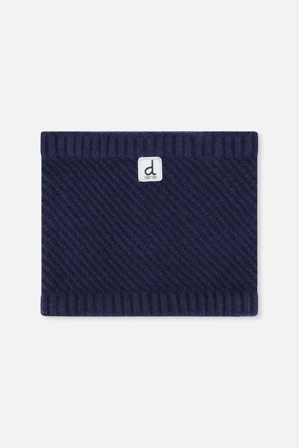 Winter Knit Neckwarmer Navy Blue - J10XT2_04790