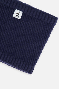 Winter Knit Neckwarmer Navy Blue - J10XT2_04790