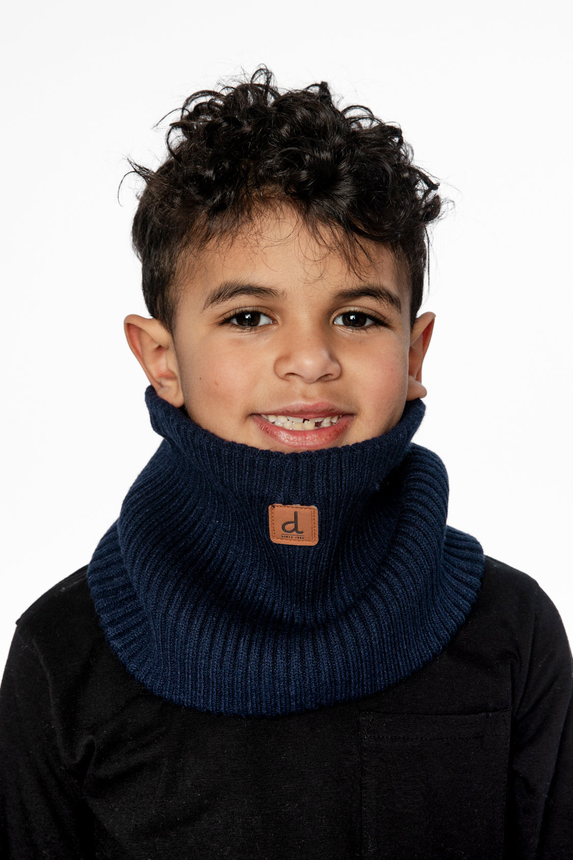 Winter Knit Neckwarmer Cool Dark Grey - J10XT2_04930