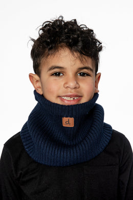 Winter Knit Neckwarmer Cool Dark Grey - J10XT2_04930