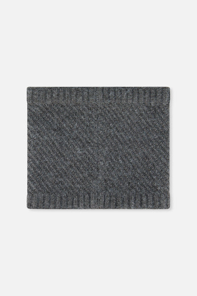Winter Knit Neckwarmer Cool Dark Grey - J10XT2_04930
