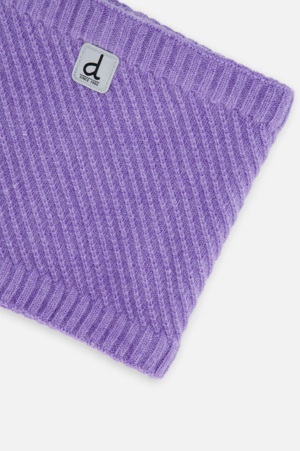 Winter Knit Neckwarmer Violet - J10XT2_05130